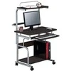 TECHLY Mobile Desk for PC Spausdintuvas with Extractable Keyboard Glossy Juodas