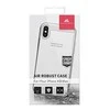Wd Br Hama Juodas Rock "Air Robust" GSM FUR DĖKLAS, skirtas iPhone Xs MAX, SKAIDRUMAS