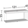 Juwel Rio 240 LED Baltas (VIETOJE)