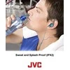 Į ausis įkišamos Ausinės Sportui/Bėgiojimui JVC HA-ECX20WE IPX2 baltos
