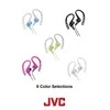 Į ausis įkišamos Ausinės Sportui/Bėgiojimui JVC HA-ECX20WE IPX2 baltos