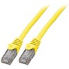 Efb Elektronik EFB RJ45 Patchkabel U/UTP, Cat.6, LSZH, CCA, 1m, gelb