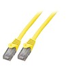 Efb Elektronik EFB RJ45 Patchkabel U/UTP, Cat.6, LSZH, CCA, 1m, gelb