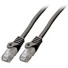 EFB Elektronik 1m Cat6 Patch - 1 m - Cat6 - U/UTP (UTP) - RJ-45 - RJ-45 - Juodas