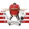 Kepsninė KAMADO BONO MEDIA 52cm raudona su 6 priedais