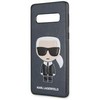Dėklas Karl Lagerfeld KLHCS10IKPUBL S10 G973 hardcase tamsiai mėlyna/navy Iconic Karl Embossed