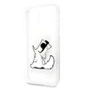Karl Lagerfeld dėklas, skirtas iPhone 11 KLHCN61CFNRC permatomam kietam dėklui Choupette Fun