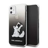 Karl Lagerfeld dėklas, skirtas iPhone 11 KLHCN61CFNRC permatomam kietam dėklui Choupette Fun