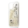 Telefono dėklas Karl Lagerfeld KLHCN58ROGO iPhone 11 Pro juodas &amp; auksinis hard case Glitter