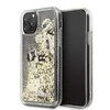 Telefono dėklas Karl Lagerfeld KLHCN58ROGO iPhone 11 Pro juodas &amp; auksinis hard case Glitter