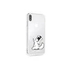 Apple iPhone XS Max Karl Lagerfeld dėklas Choupette Fun (KLHCI65CFNRC) skaidrus