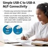 KENSINGTON USB-C Į USB-A/CA1010 KABELIO ADAPTERIS