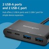 Kensington CH1000 USB 3.2 Gen 1 (3.1 Gen 1) Type-C 5000 Mbit/ai Juoda