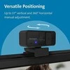 Kensington W1050 plataus kampo internetinė kamera su fiksuotu fokusavimu, 1080p
