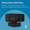 Kensington W1050 plataus kampo internetinė kamera su fiksuotu fokusavimu, 1080p
