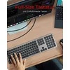 RaidSonic KeySonic KSK-8023BTRF (DE) klaviatūra Universalus Bluetooth QWERTZ German Anthracite, Juodas