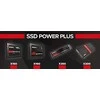 Kietasis diskas Emtec SSD 3.1 X200 256GB nešiojamas „Power Plus“ diskas