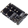 MicroConnect adapteris 2.5 "SATA M.2 arba mSATA SSD (MC-SSDSATACONV)
