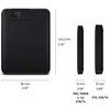 Western Digital Kietasis išorinis diskas WD Elements Portable HDD 2TB USB3 WDBU6Y0020BBK-WESN Juodas