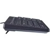 Hewlett Packard (HP) HP 125 Klaviatūra su USB jungtimi su laidu, Sanitizable - Juodas - US ENG
