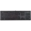 Hewlett Packard (HP) HP 125 Klaviatūra su USB jungtimi su laidu, Sanitizable - Juodas - US ENG