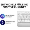 Klaviatūra Logitech Signature K650, Baltos spalvos, Vokiečių kalba (Qwertz)