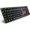 Klaviatūra Mėlyna Sharkoon PureWriter RGB (juodas. FR-išdėstymas. Kailh Choc Low Profile Mėlyna)