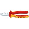 Kombinuotos didelės svertinės jėgos replės KNIPEX 0206, 180mm