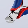 KNIPEX elektronikos galų pjovimo žnyplė
