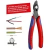 Elektronikos žnyplės 140mm XL, Knipex