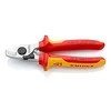 KNIPEX NOŻYCE IZOLOWANE 1000V DO CIĘCIA KABLI I PRZEWODÓW 165mm Fi15mm / 50mm2