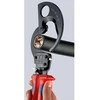 Kabelių kirpimo terkšlinės žirklės Ø32mm/240mm², Knipex
