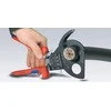 Wera Kabelių kirpimo terkšlinės žirklės Ø52mm/380mm², Knipex