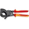 Terkšlinės kabelio žirklės 250mm KNIPEX 9536