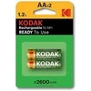 Kodak Akumulatorki Ni-MH baterie AA, 2-pack