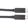 Kabelis USB PremiumCord USB-C - USB-C 0.5 m Juodas (ku4cx05bk)