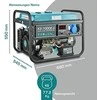 Könner &amp; Söhnen hibridinis (benzinas/LPG) generatorius KS 7000E G