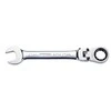 Kombinuotas raktas su terkšle KS Tools Gear+Flex; 12 mm