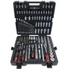 Raktų, terkšlių ir galvučių rinkinys KS TOOLS 1/4"+3/8"+1/2", 216 dalių