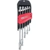 Kombinuotų terkšlinių raktų komplektas 5vnt, 8-19mm, KS Tools