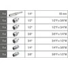 7 dalių adapterių rinkinys KS TOOLS