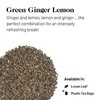 Organic žalias tea Kusmi Tea Žalias Ginger Lemon, 100 g (in a metal tin)