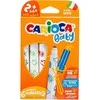 Flomasteriai mažyliams CARIOCA BABY SUPERWASHABLE, 6 spalvų
