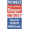 Kyocera ECOSYS MA2100cwfx Spausdintuvas lazerinis spalvotas MFP A4 21 ppm Wi-Fi Tinklinis LAN USB