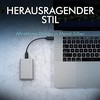 Kietasis diskas LaCie išorinis nešiojamas SSD v2 (2,5 colio / 1 TB / USB 3.1 C tipo)