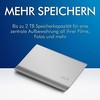 Kietasis diskas LaCie išorinis nešiojamas SSD v2 (2,5 colio / 1 TB / USB 3.1 C tipo)
