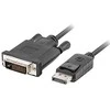 DisplayPort į DVI-D adapterio jungtys
