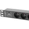 LANBERG PDU-03F-0200-IEC-BK PDU 10 1U 10A 3x 230v Schucko 2m Juodas