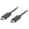 Lanberg kabelis USB-C M/M 2.0 0.5m Juodas