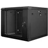 LANBERG WF01-6609-10B sieninis stovas 19 colių išmontuojamas plokščias paketas 9U/600x600mm juodas